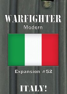 Warfighter: Modern Expansion #52 – Italy