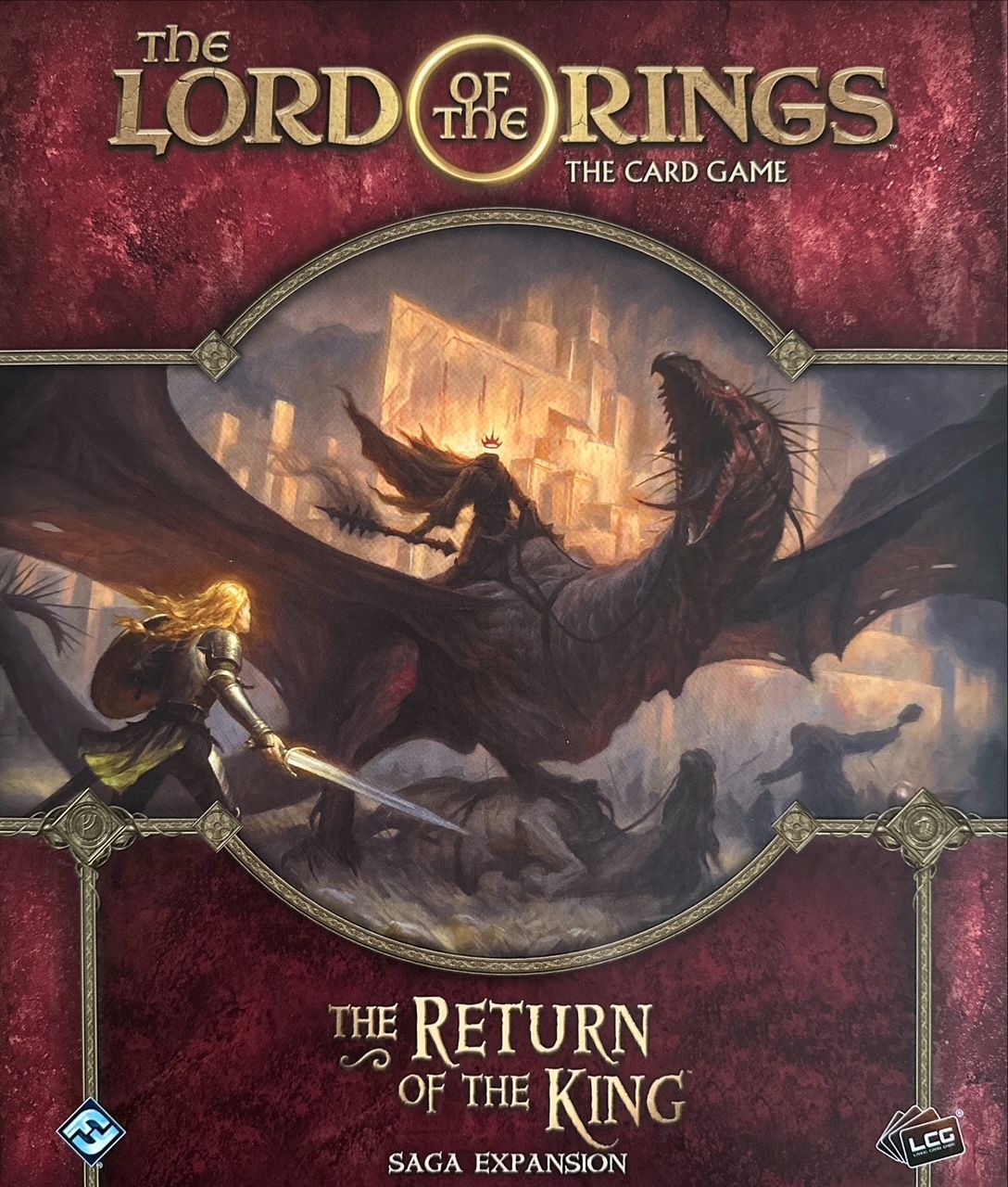 The Lord of the Rings: The Card Game – The Return of the King: Saga Expansion cover