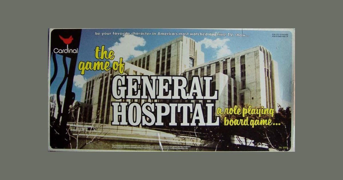 General Hospital Board Game BoardGameGeek