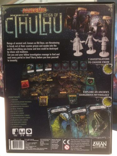 Board Game: Pandemic: Reign of Cthulhu