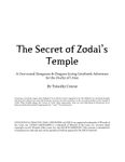 RPG Item: URC1-01: The Secret of Zodal's Temple