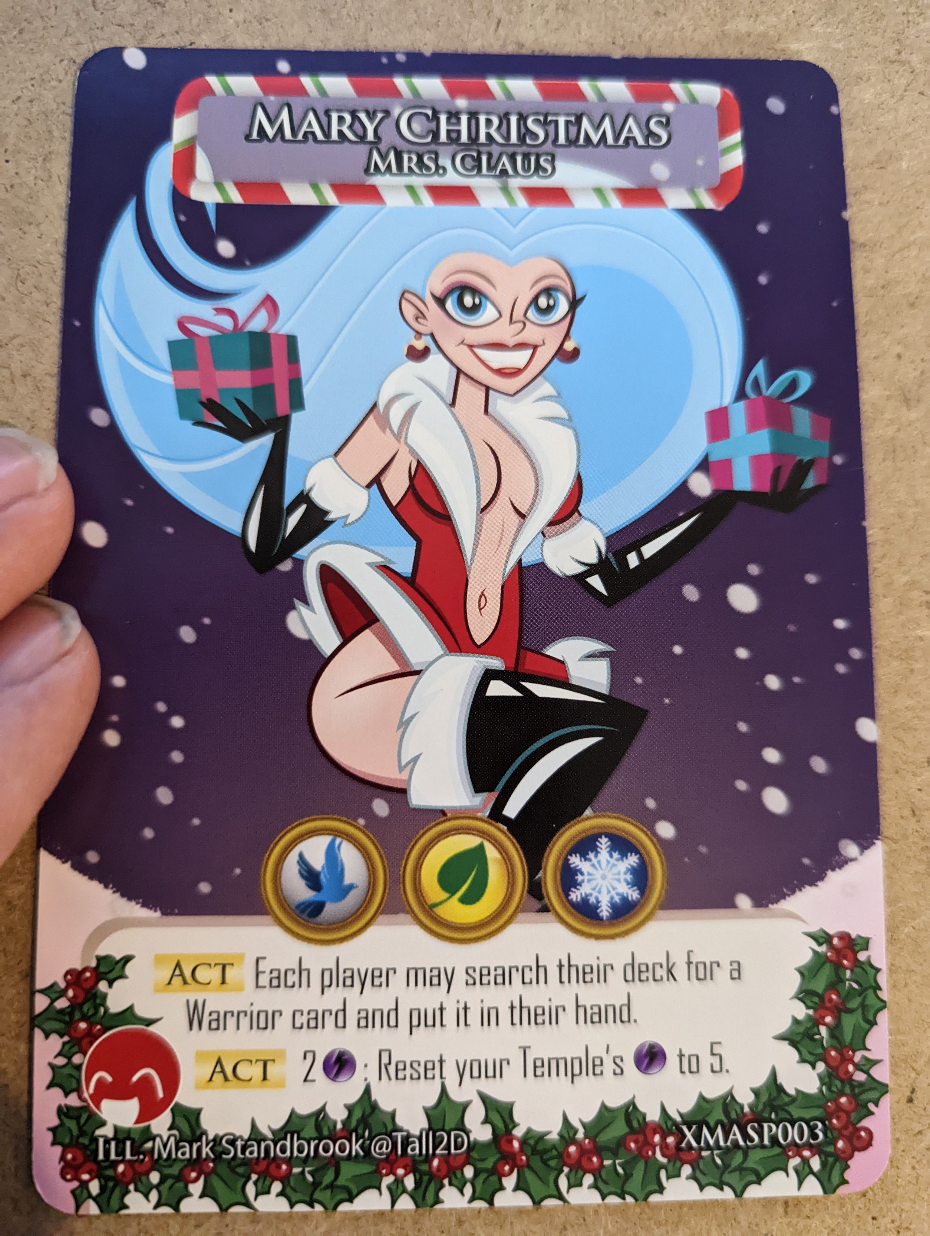 Kamigami Battles: Mary Christmas Promo Card