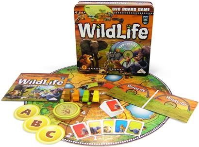 Voorafgaan voetstappen Van Wildlife DVD Boardgame | Board Game | BoardGameGeek