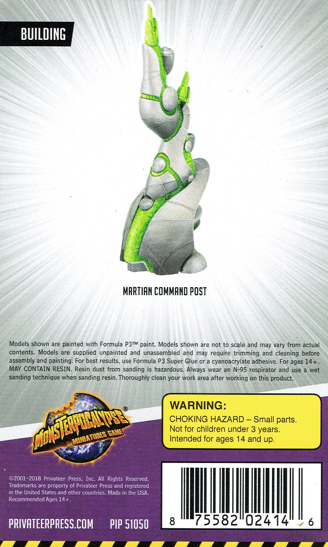 Monsterpocalypse Miniatures Game: Building – Martian Command Post