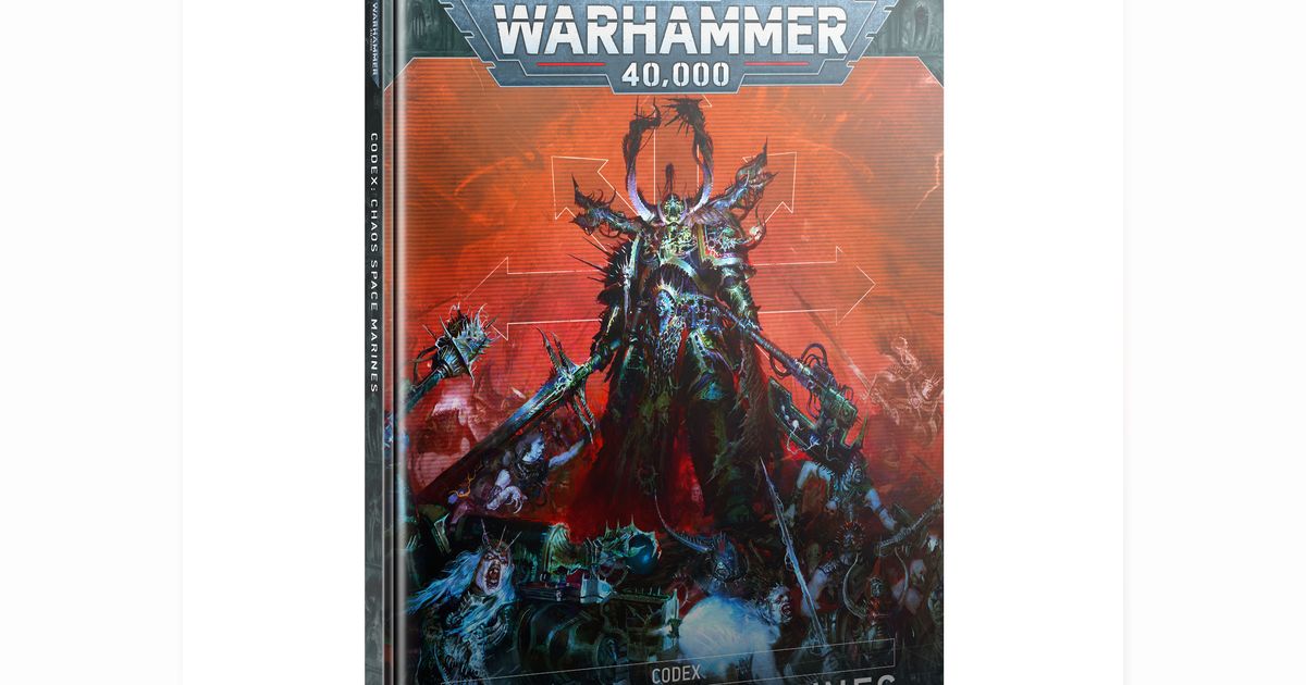 Warhammer 40,000 (Tenth Edition): Codex – Chaos Space Marines | Board ...
