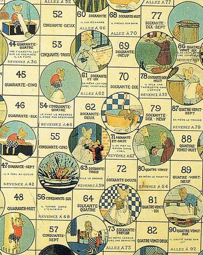 The Day's Doings of a Little Mouse: An Amusing Game for Learning French