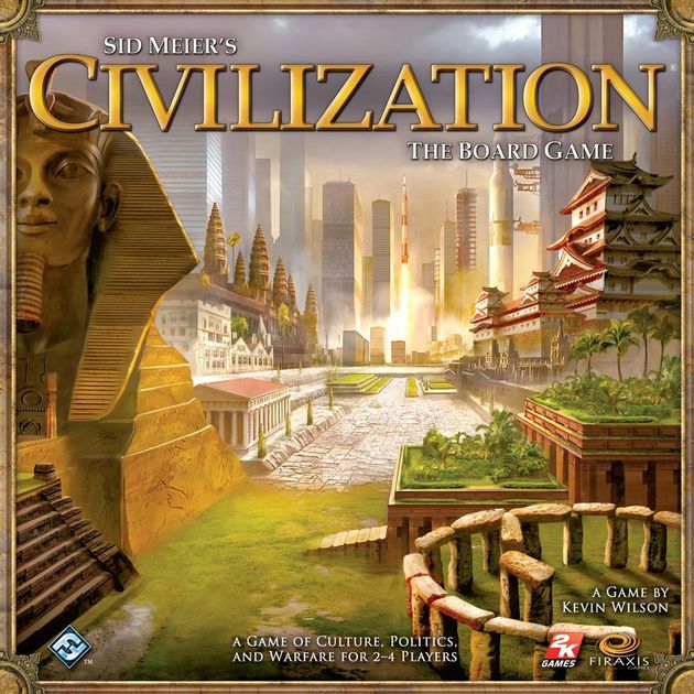2011, Game the Board Game for sale online Sid Meier's Civilization The Board Game by Fantasy Flight Games Staff 