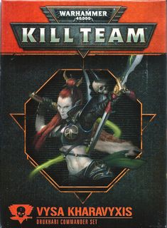 Warhammer 40,000: Kill Team – Vysa Kharavyxis: Drukhari Commander Set