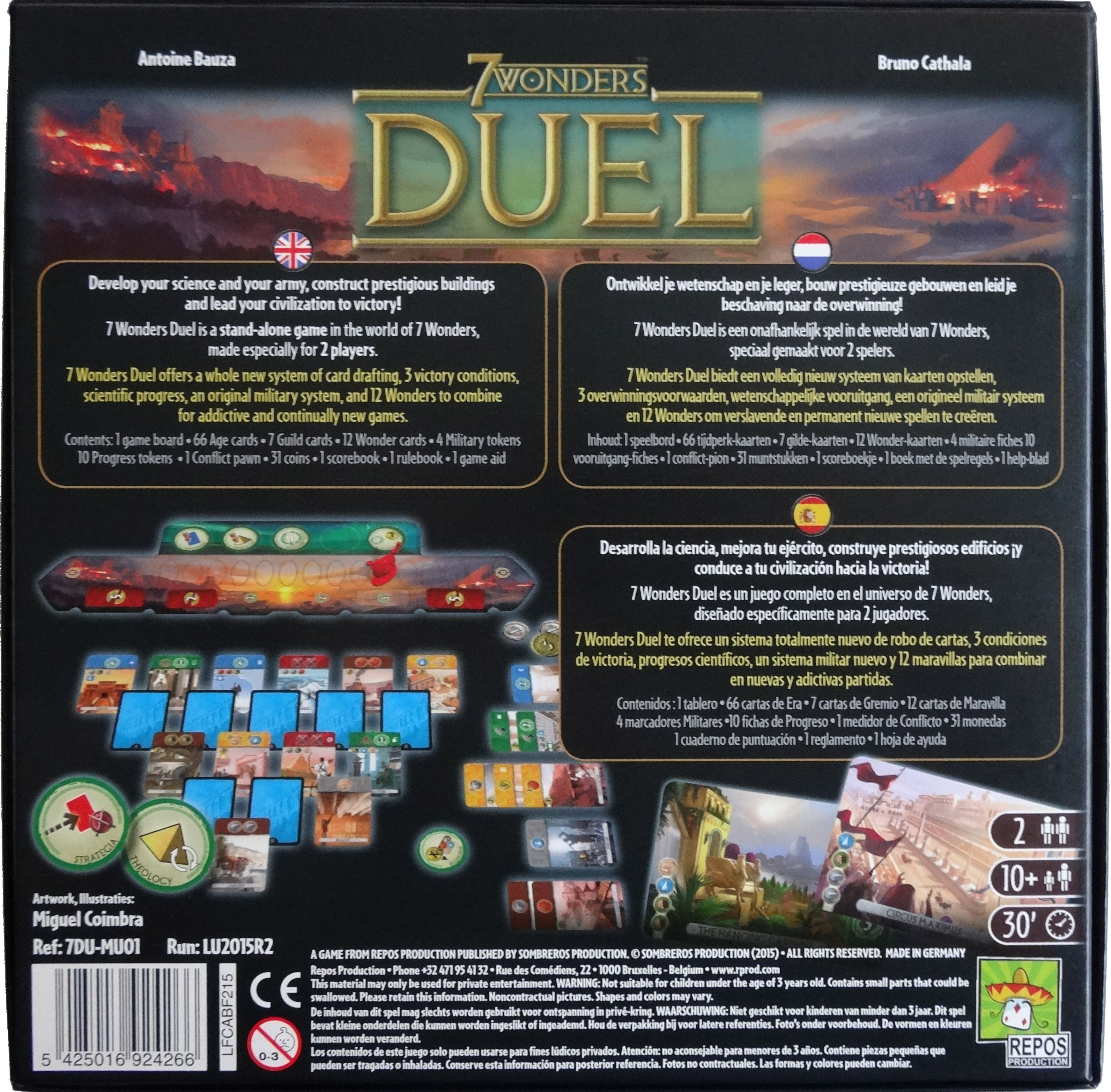 7 Wonders Duel Image Boardgamegeek