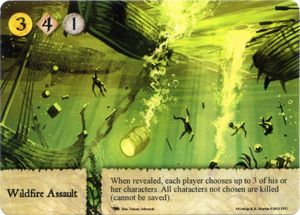 A Game of Thrones: The Card Game – "Wildfire Assault" Alternate Art Promo