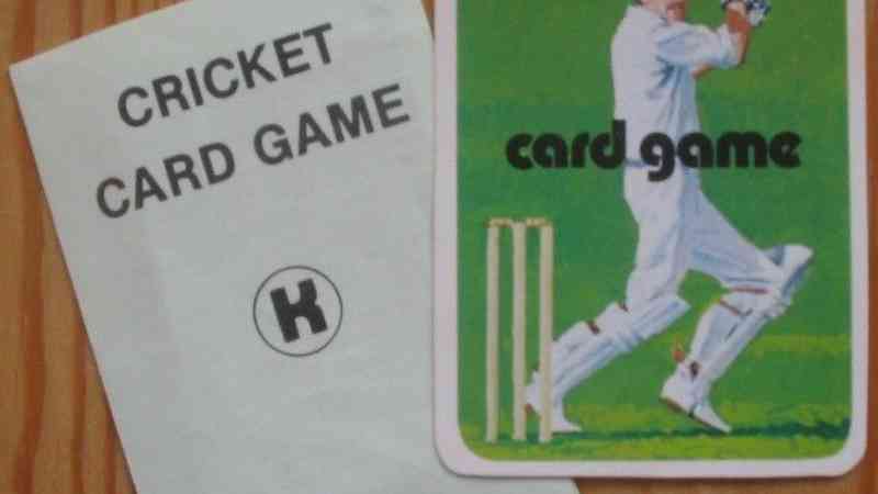 Cricket Card Game