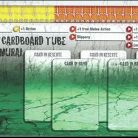 Zombicide Survivor: Cardboard Tube Samurai