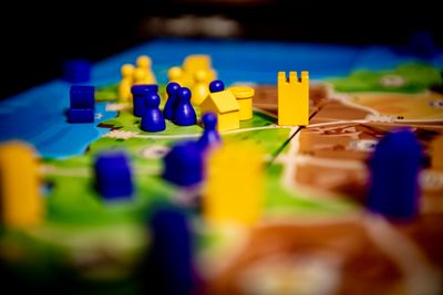 Panoramica dei componenti di gioco Sardegna