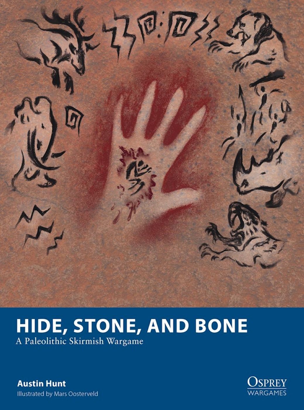 Cover art for Hide, Stone, and Bone: A Paleolithic Skirmish Wargame