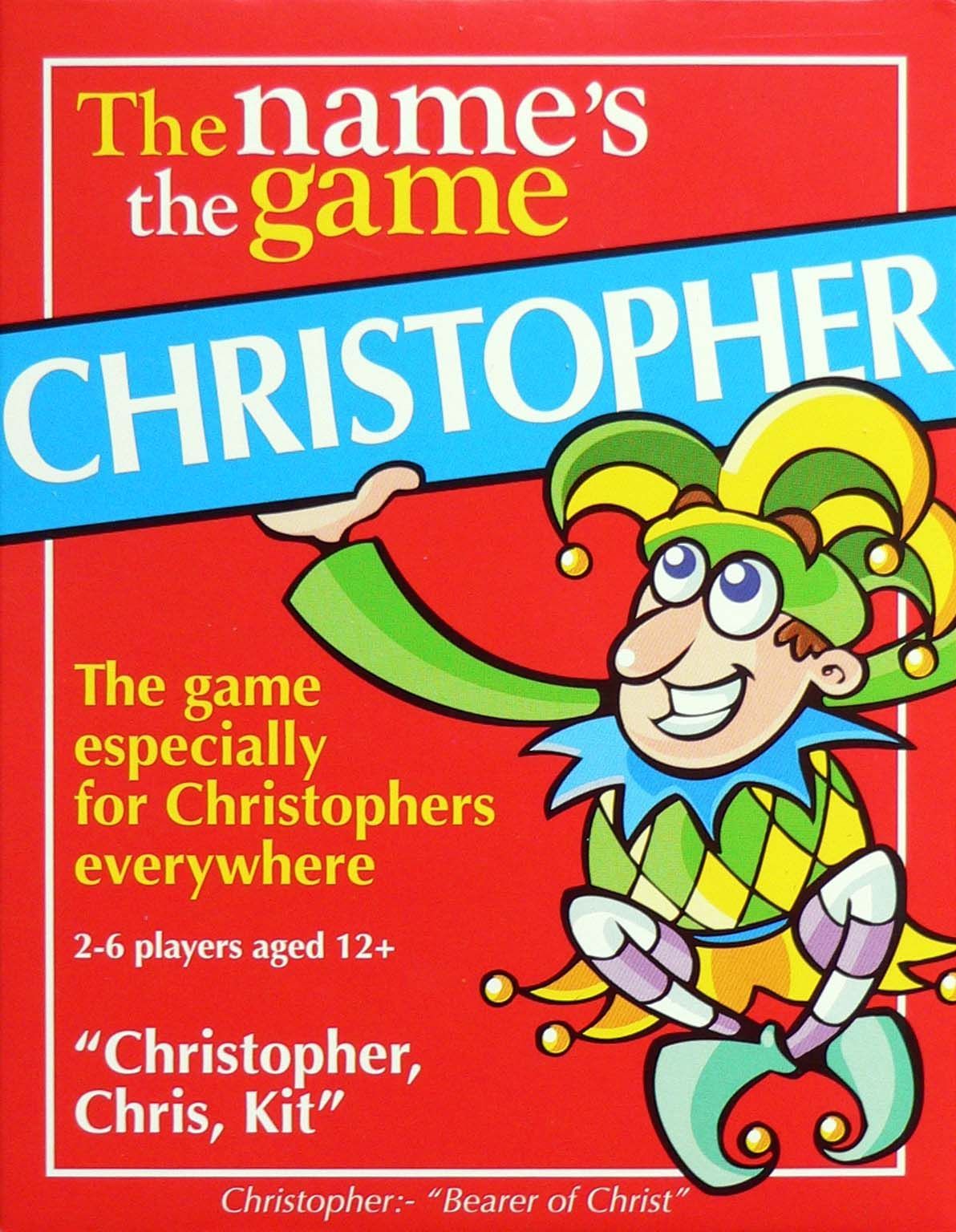 The Name's The Game
