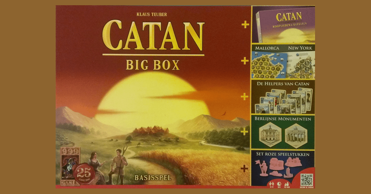 diefstal ik ben ziek deed het The Catan Big Box: A guilty pleasure of.... premium components |  BoardGameGeek