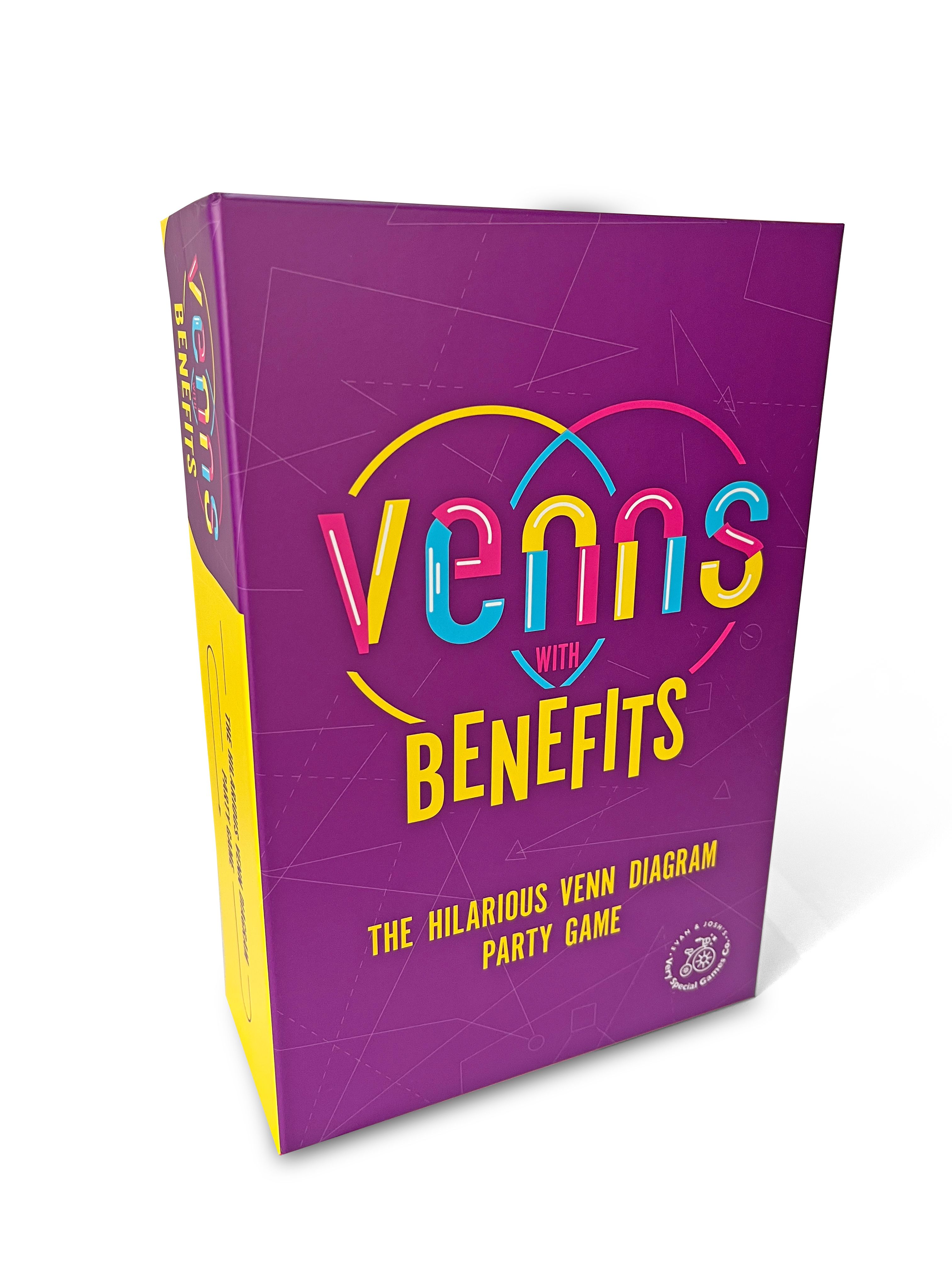 Boîte du jeu Venns with Benefits: The Hilarious Venn Diagram Game