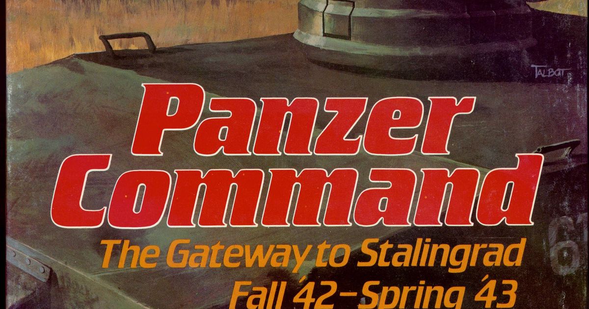 Panzer Command: The Gateway to Stalingrad | Board Game | BoardGameGeek