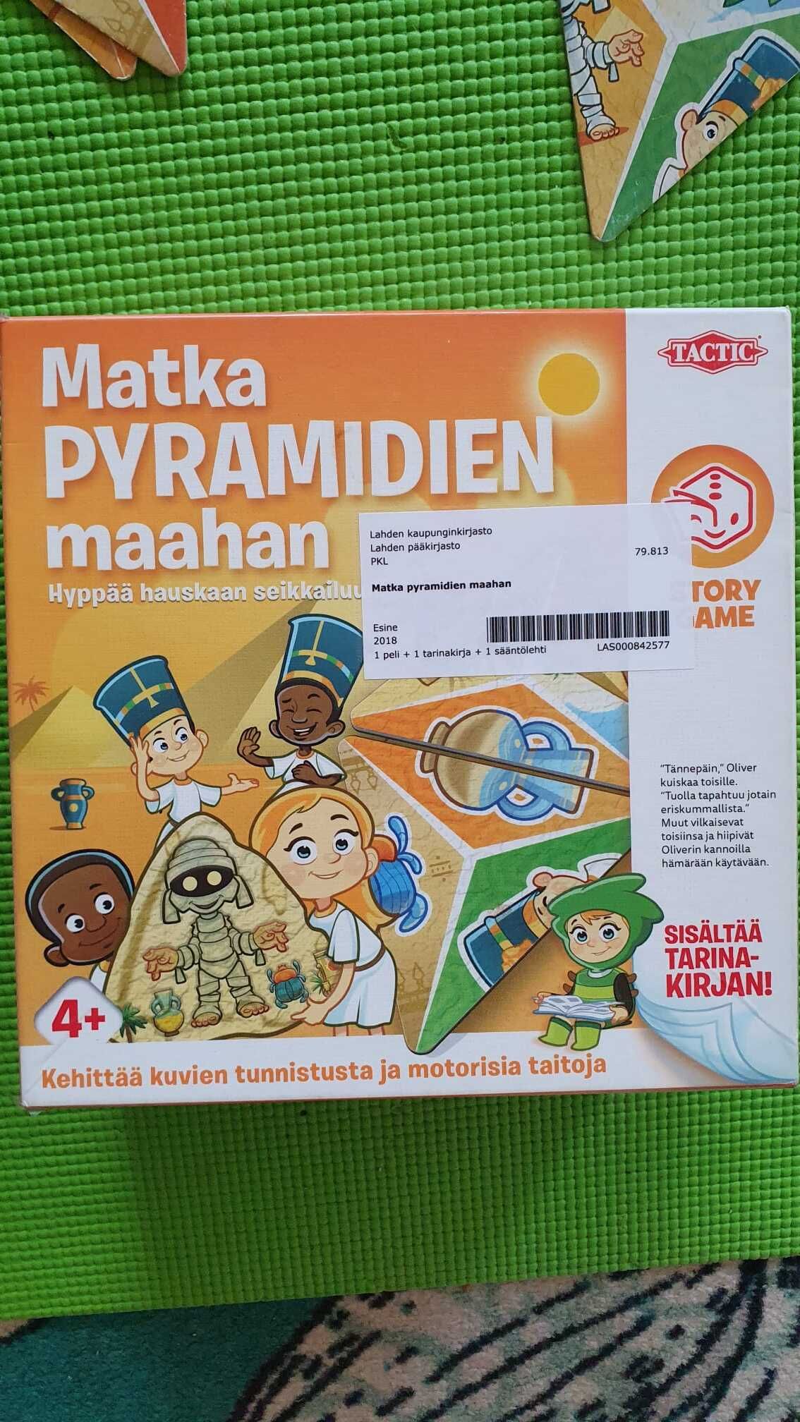 Cover art for Matka pyramidien maahan