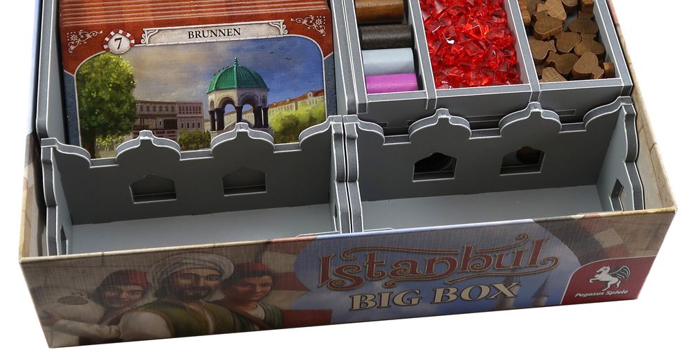 Istanbul Folded Space Insert (Second edition) Board Game Accessory