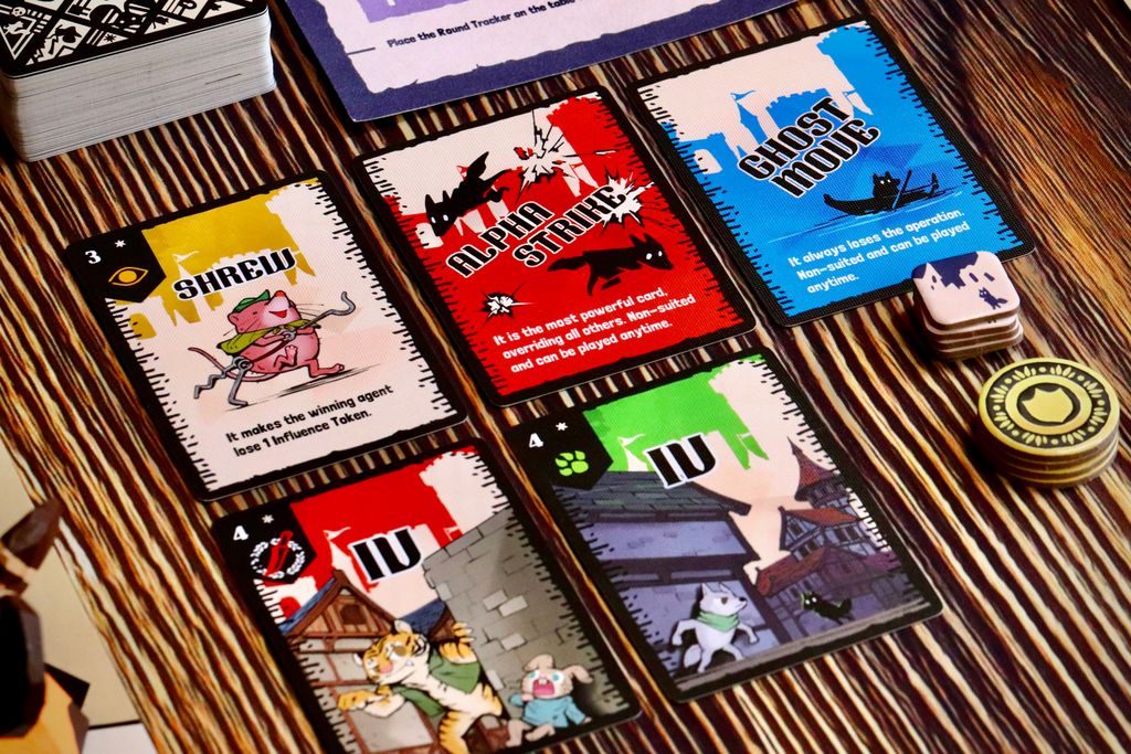 Illustration 7 de Spytails: Handcrafted Wooden Agents in the Shadows