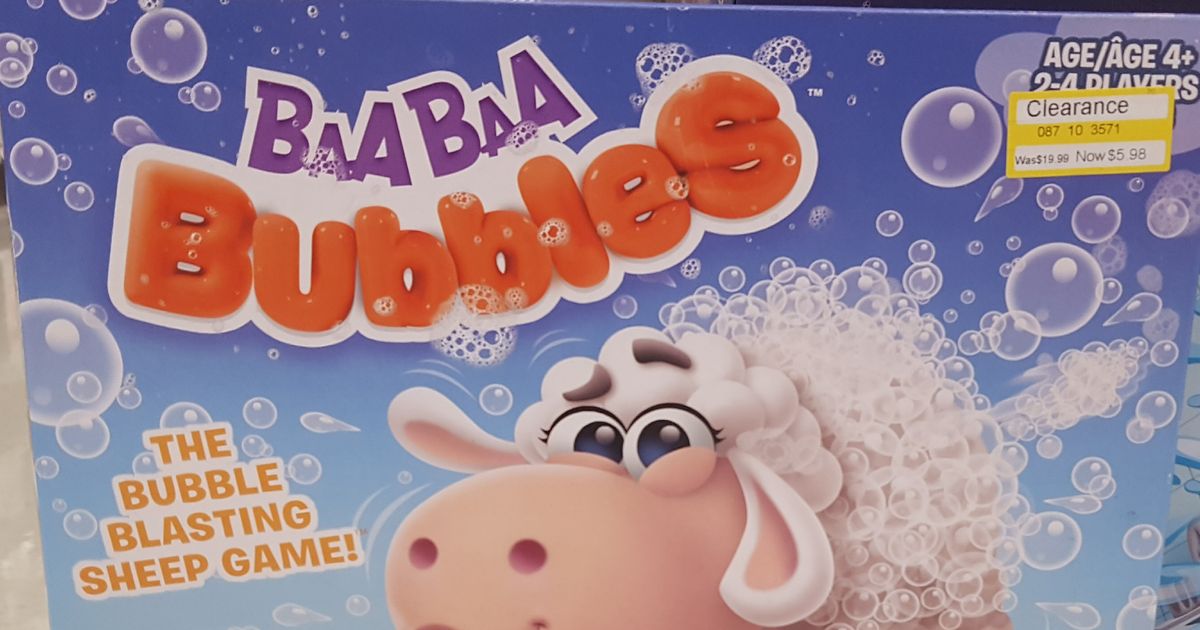 Baa baa clearance bubbles