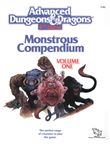 RPG Item: MC1: Monstrous Compendium Volume One