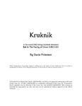 RPG Item: URD1-01: Kruknik