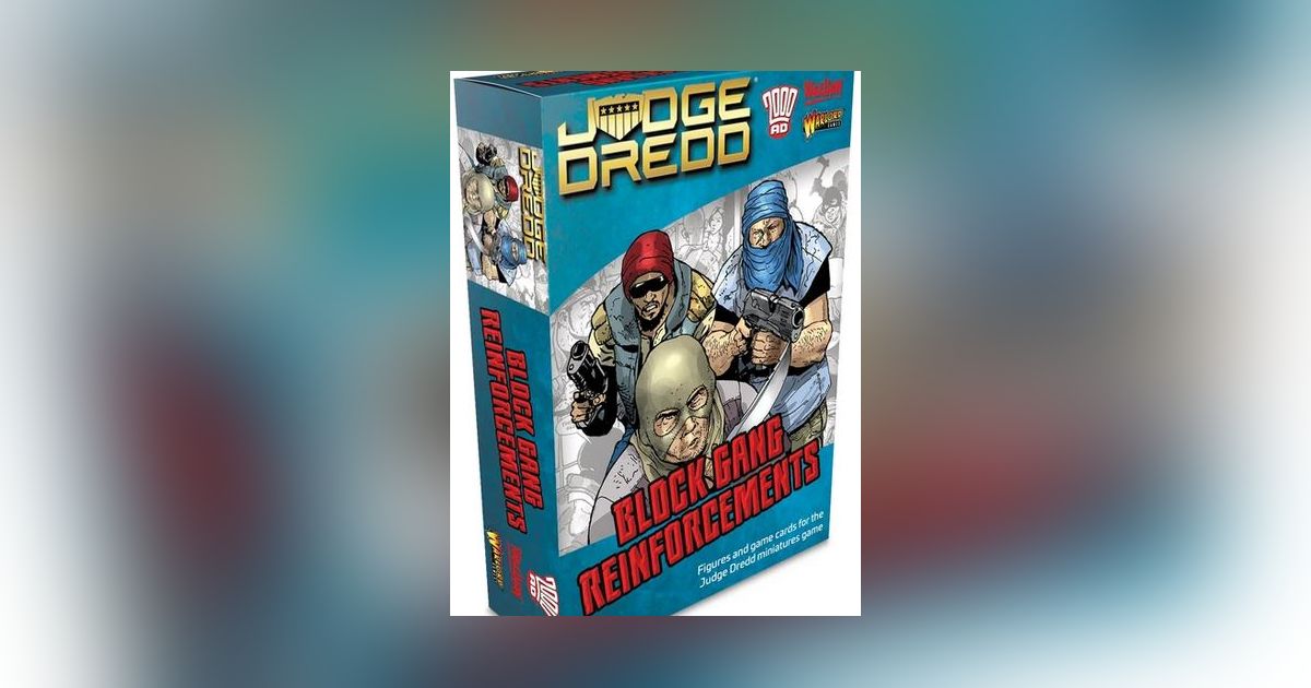 Judge Dredd: Block Gang Reinforcements | Board Game | BoardGameGeek