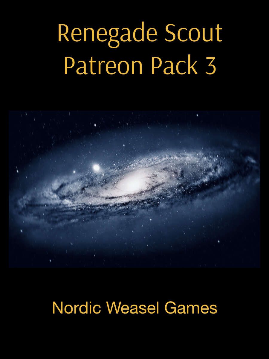 Renegade Scout: Patreon Pack 3