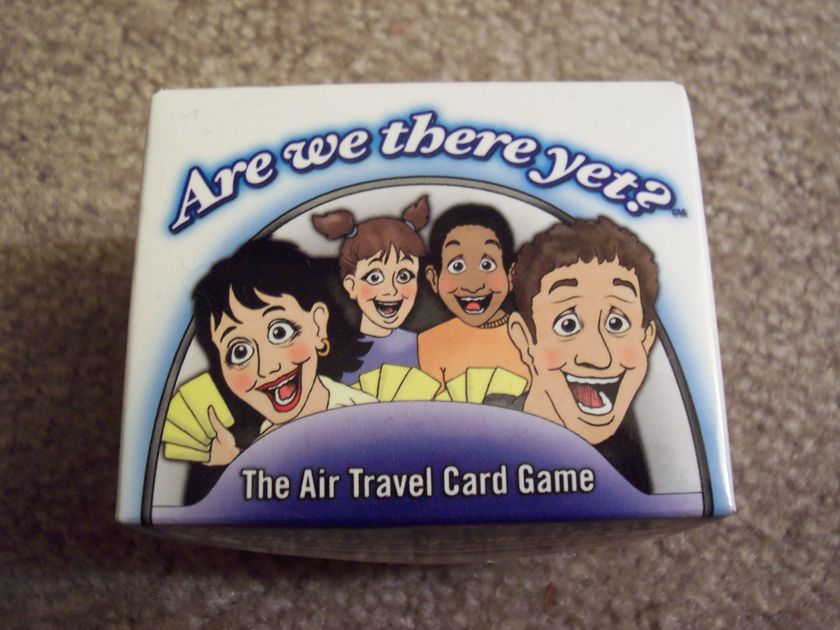 Are We There Yet The Air Travel Card Game Board Game Boardgamegeek