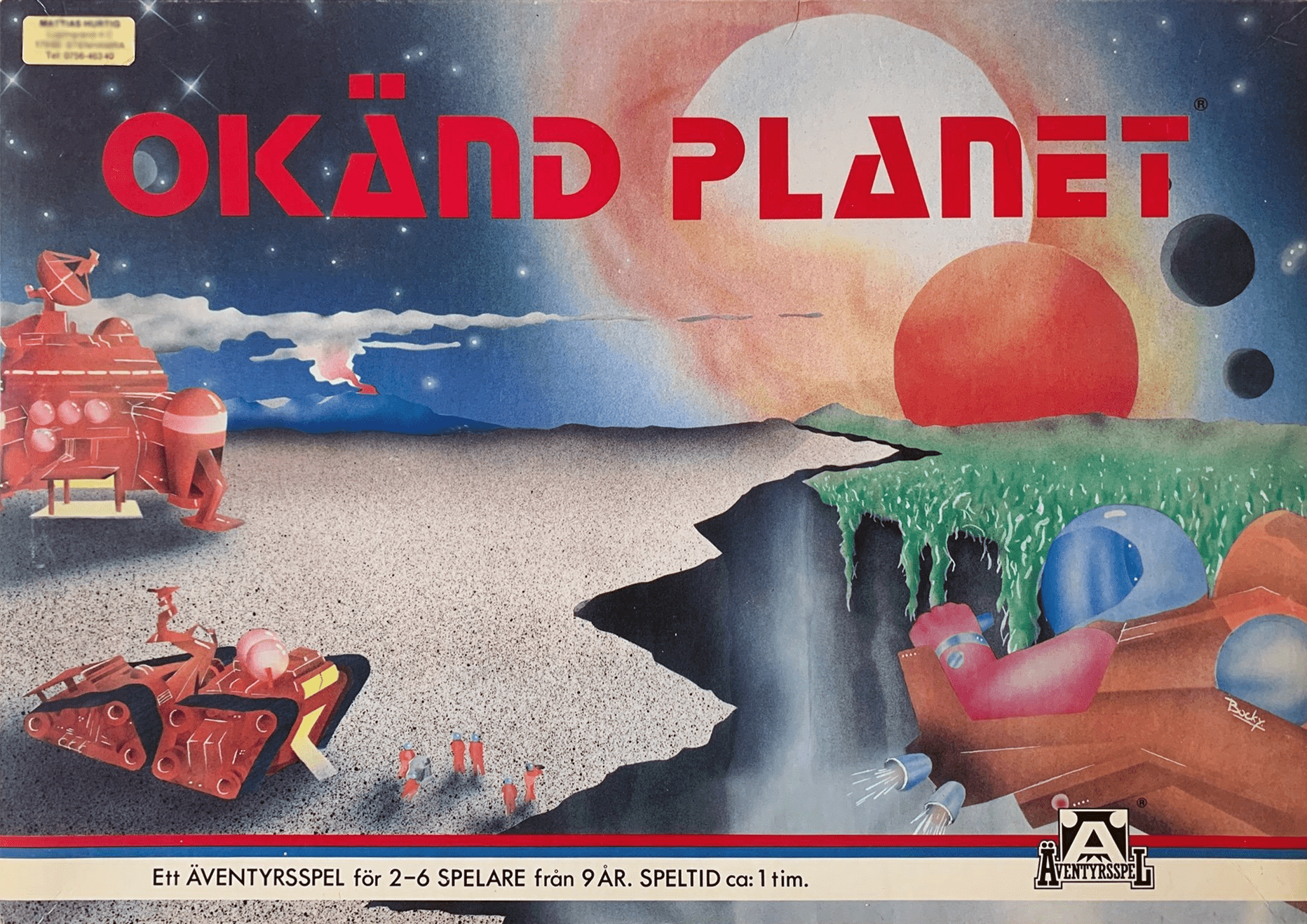 Okänd planet