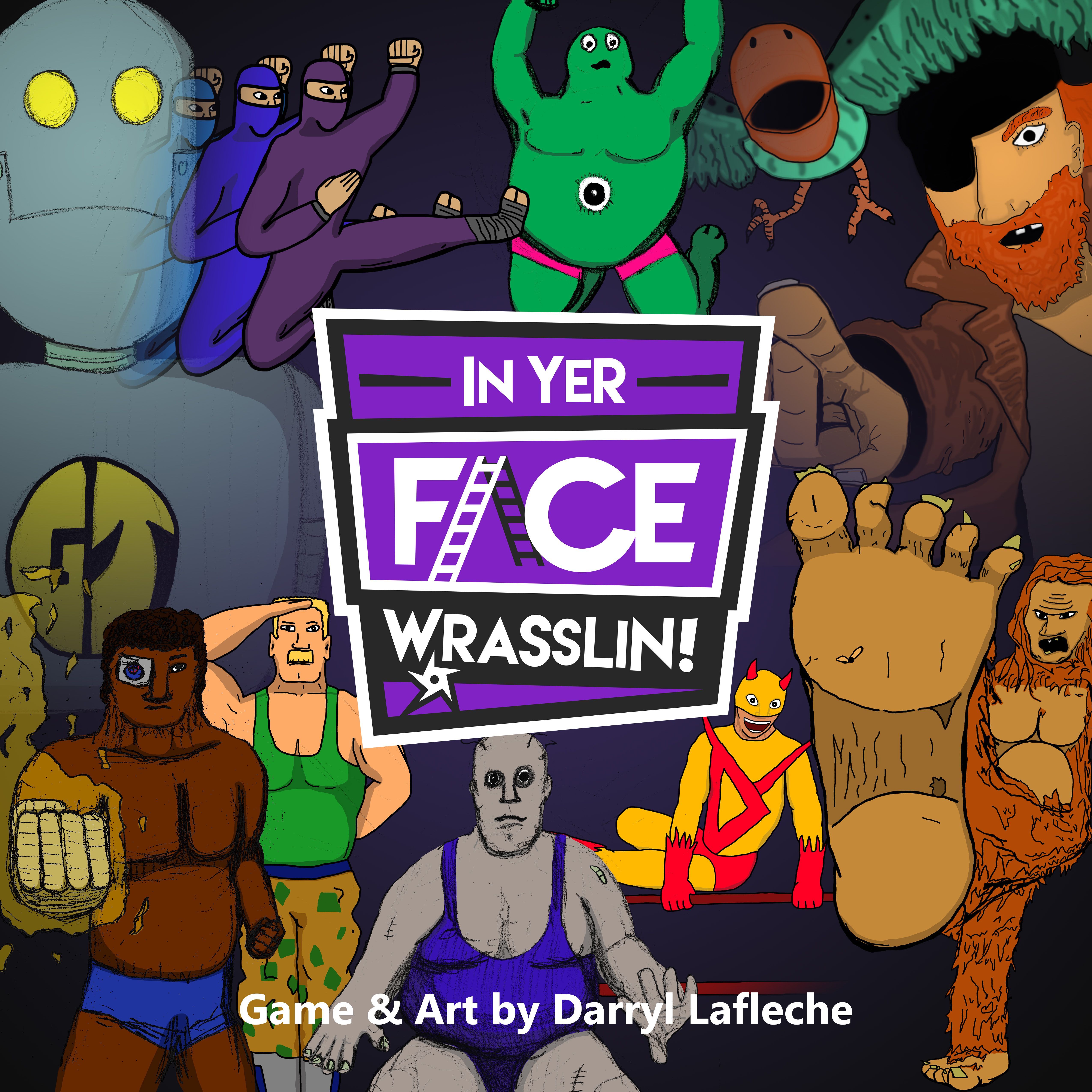 In Yer Face Wrasslin: Board Game
