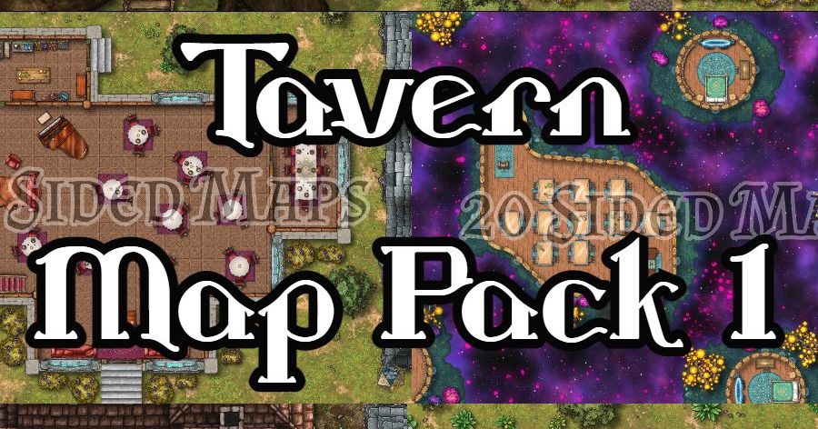 Tavern Map Pack 1 | RPG Item | RPGGeek