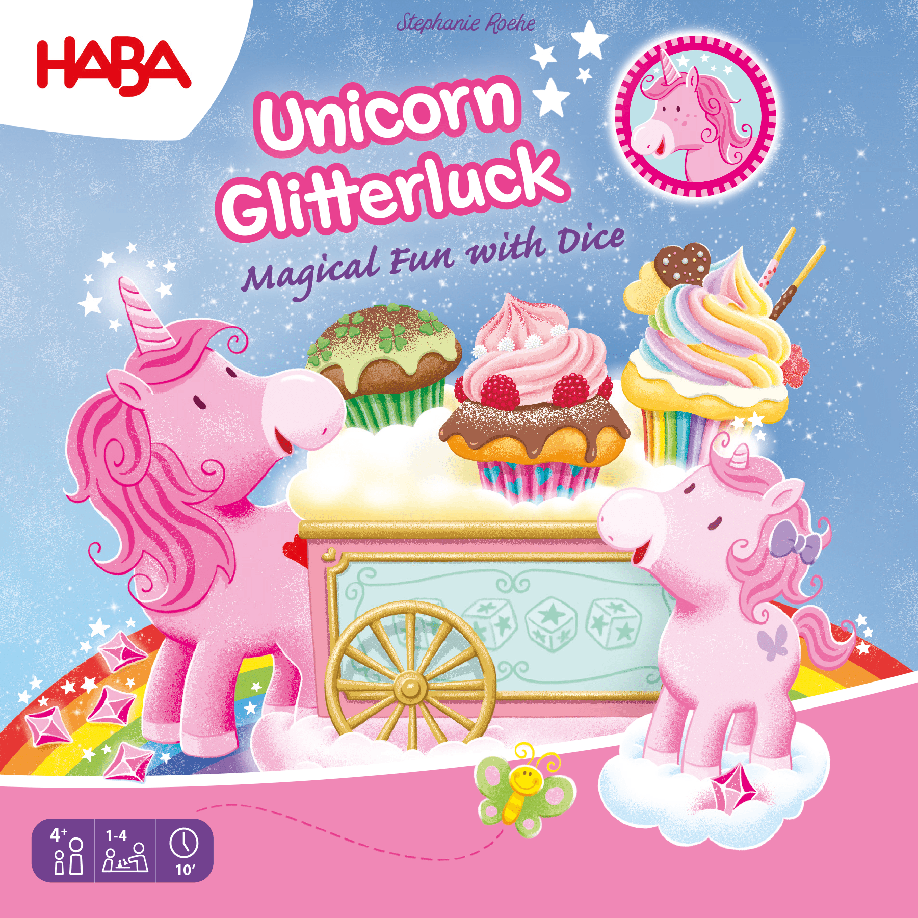 Unicorn Glitterluck: Magical Fun with Dice