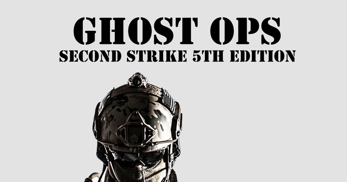 Ghost Ops Second Strike (5th Edition) | RPG Item | RPGGeek