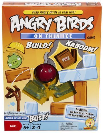 Angry Birds On Thin Ice Board Game Boardgamegeek