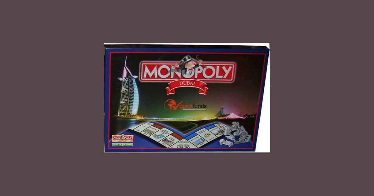 Monopoly Quickfunds Dubai Board Game BoardGameGeek