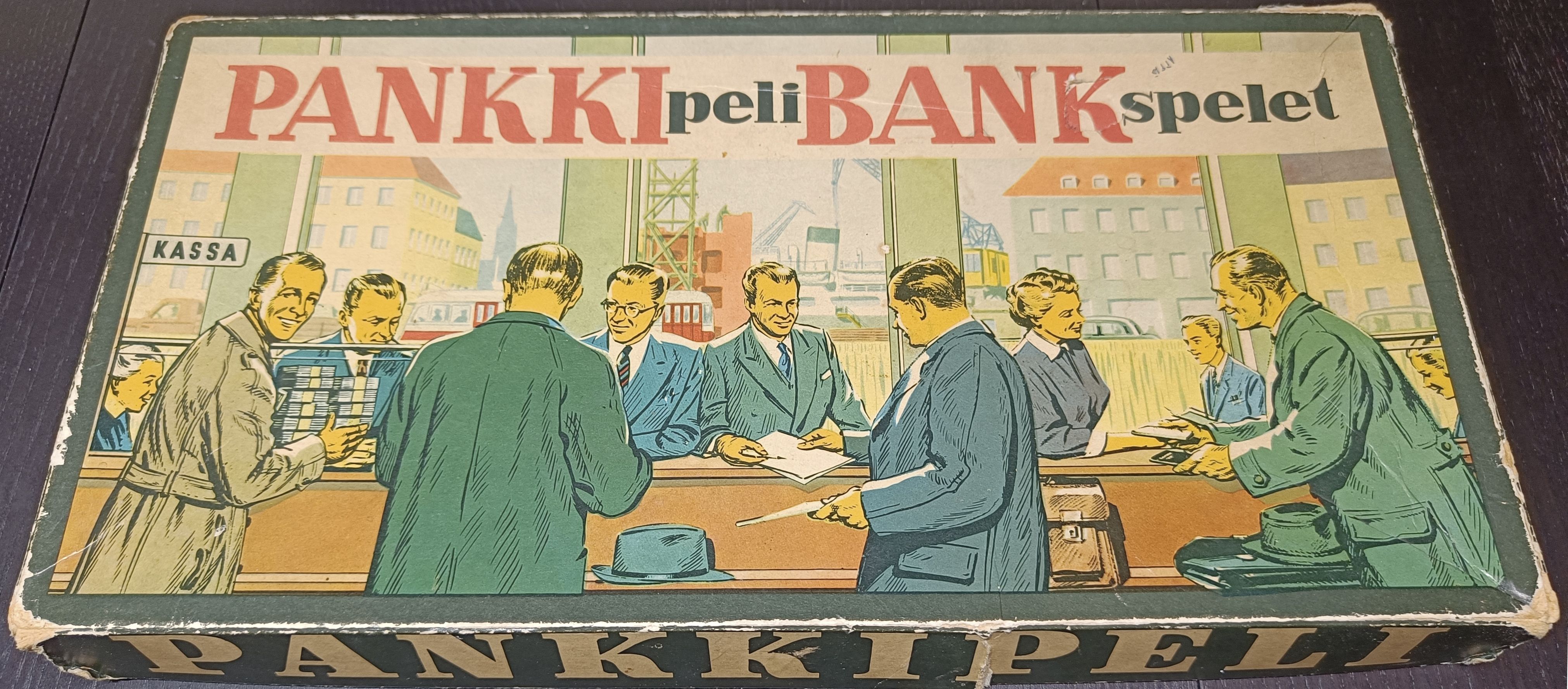 Cover art for Pankkipeli
