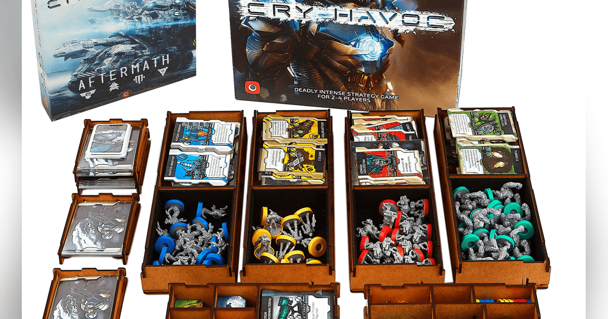 Cry Havoc: e-Raptor Insert | Board Game Accessory | BoardGameGeek