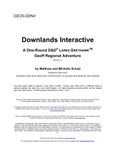 RPG Item: GEO5-02INd: Downlands Interactive