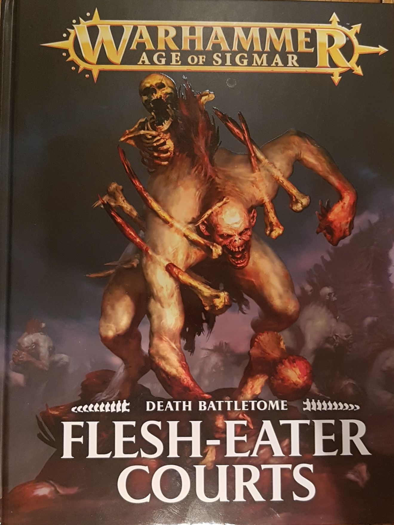 Coperta Warhammer Age of Sigmar: Death Battletome – Flesh-Eater Courts