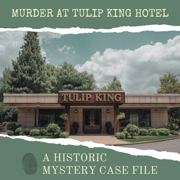 Cover art for Murder at Tulip King Hotel