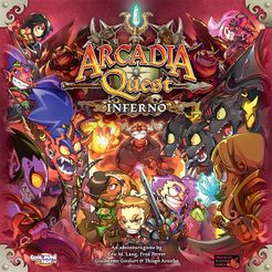 Arcadia Quest: Inferno | Board Game | BoardGameGeek