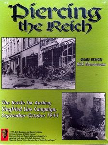 Piercing The Reich: The Battle For Aachen, Siegfried Line Campaign, Sep-oct 1944 box art