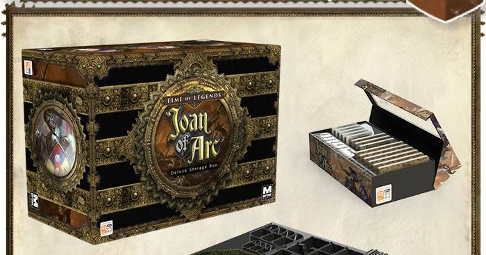 Time of Legends: Joan of Arc – Deluxe Storage Box | Board Game 