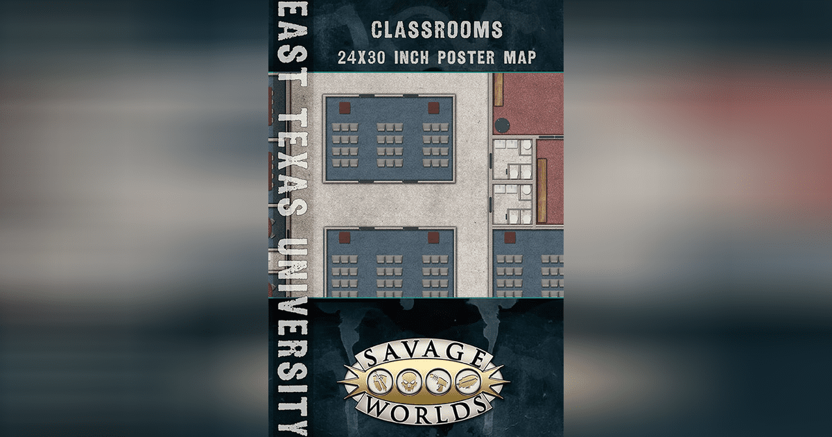 East Texas University Combat Maps: Classrooms/Off-Campus Housing | RPG ...