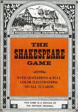 The Shakespeare Game Board Game Boardgamegeek