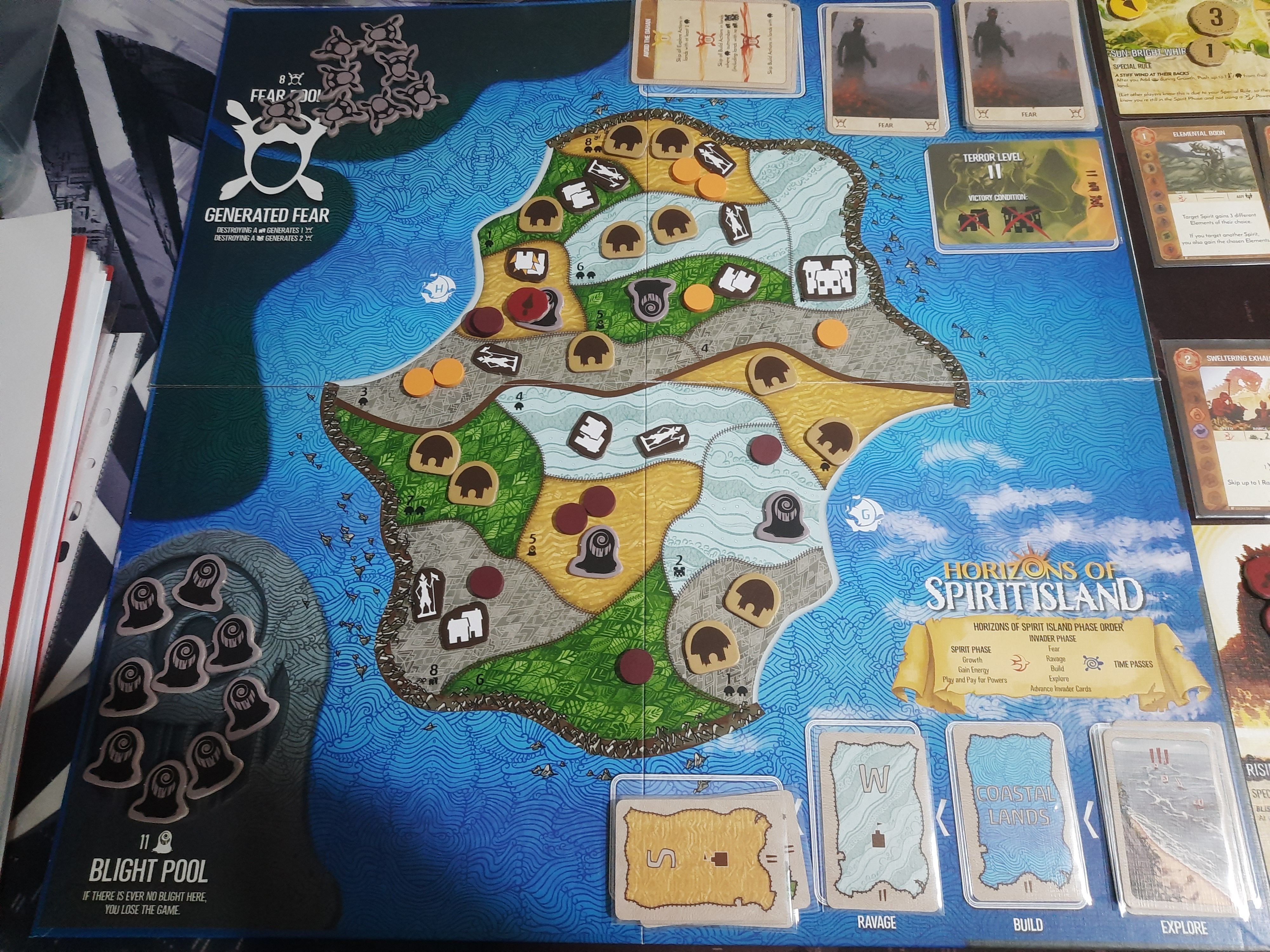 Horizons of Spirit Island - September 2023 - Rising Heat & Sun Bright ...