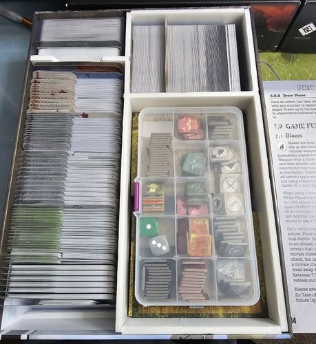 Reduced Size Map Boards for Box Organizer | Point Blank: V is for Victory